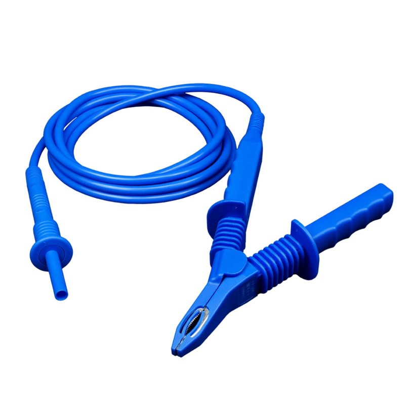 Cavo di prova HV 5 kV 15m con pinze coccodrillo blu