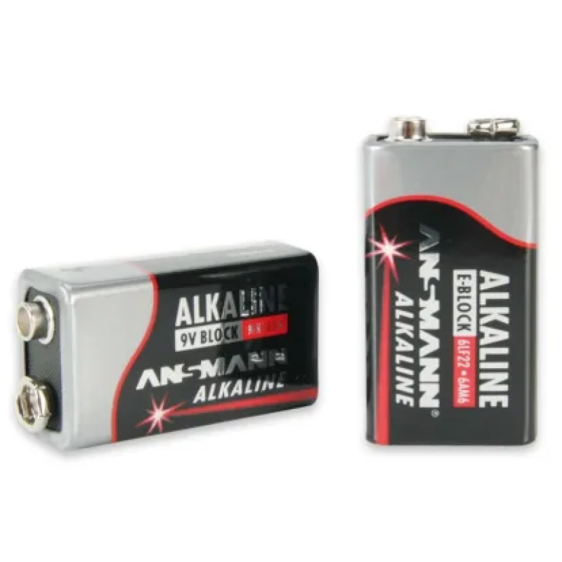 9V-Alkali-Batterie (1x)