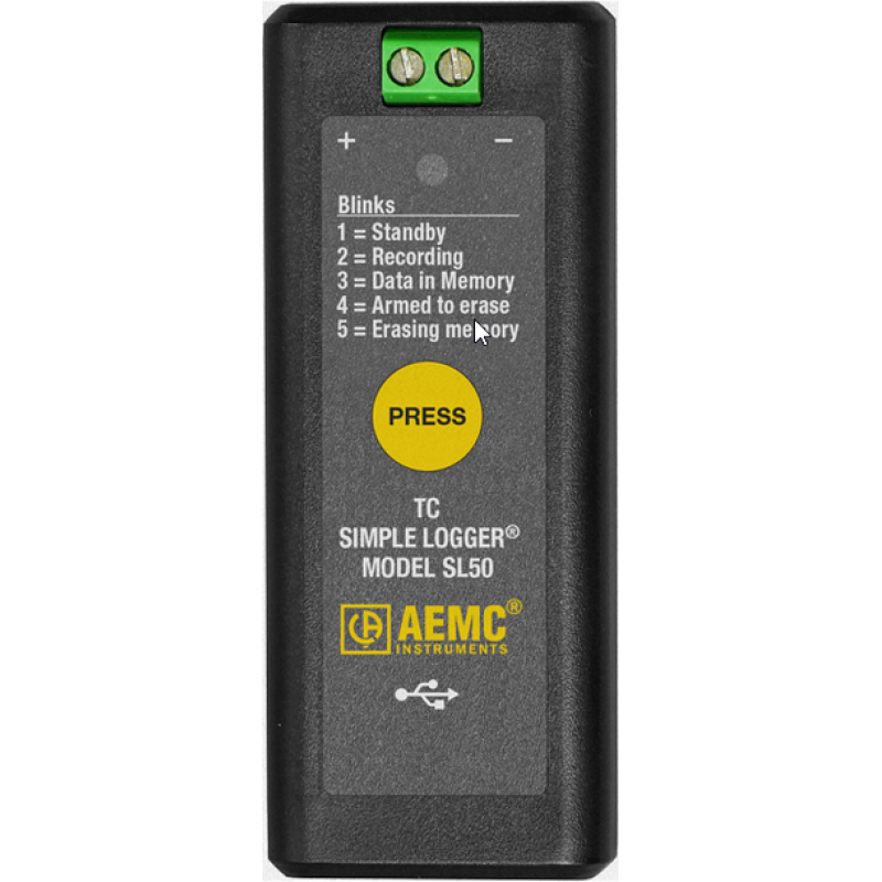 Simple Logger® Model SL50 Termoelemento - registratore di dati