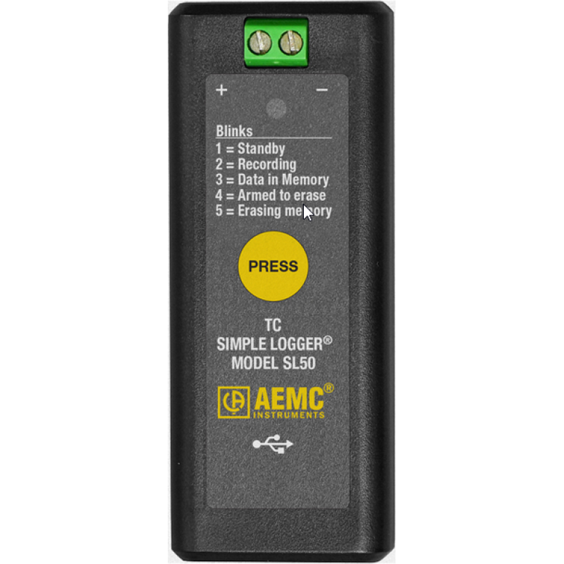 Simple Logger® Model SL50 Thermoelement - Datenlogger