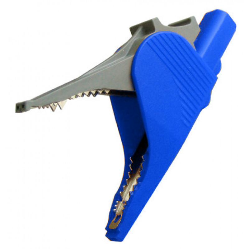 Pinza croco 1000V blu