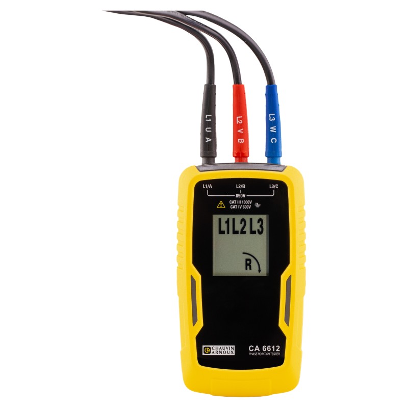 Chauvin Arnoux C.A 6612 Tester per la direzione del campo rotante
