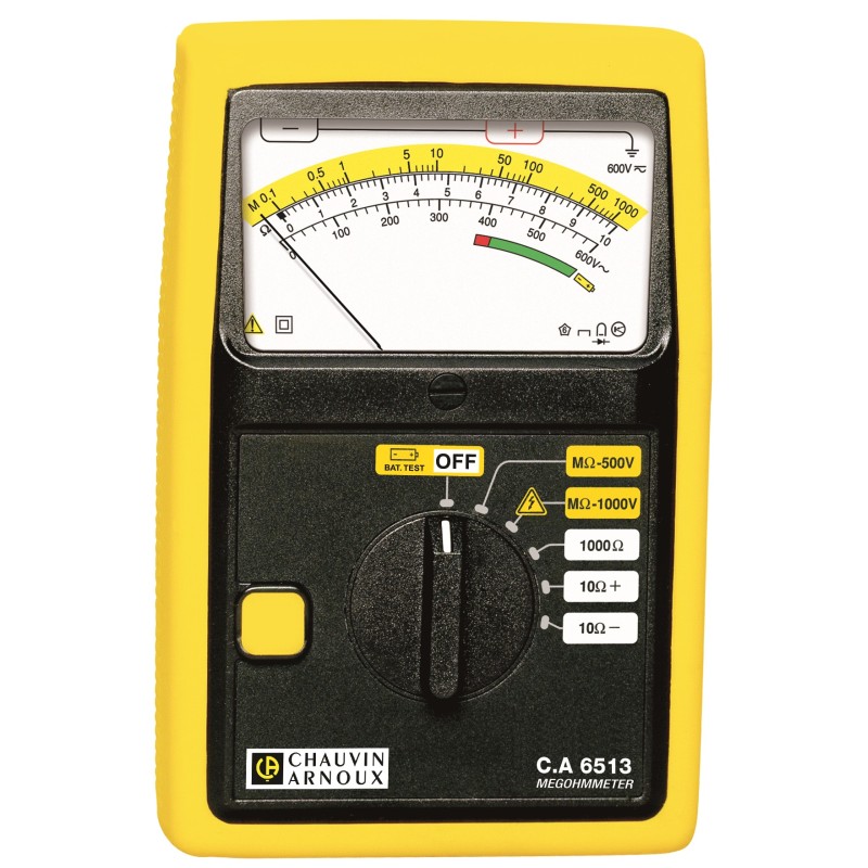 Chauvin Arnoux C.A 6513 Misuratore d'isolamento analogico