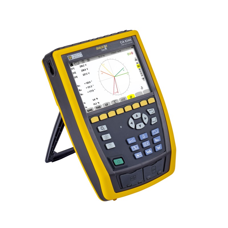 Chauvin Arnoux C.A 8345 ANALIZZATORE DI RETE con PA32ER (L'alimentazione 100 - 1000 Vac / 150 - 1000 Vdc)