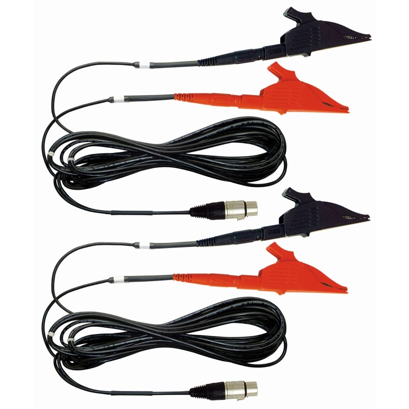 Chauvin Arnoux Conduttori di prova “X” + “H” 5m (2 pezzi) per DTR8510, DTR8511