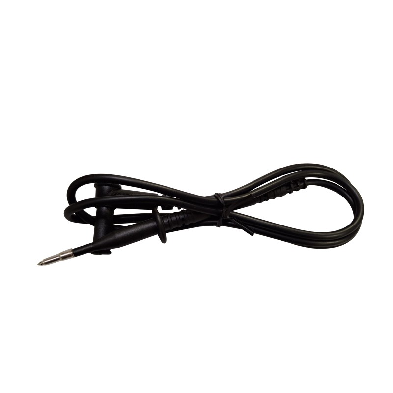 Chauvin Arnoux Cavo di prova nero con sonda di prova – 2 mm ø