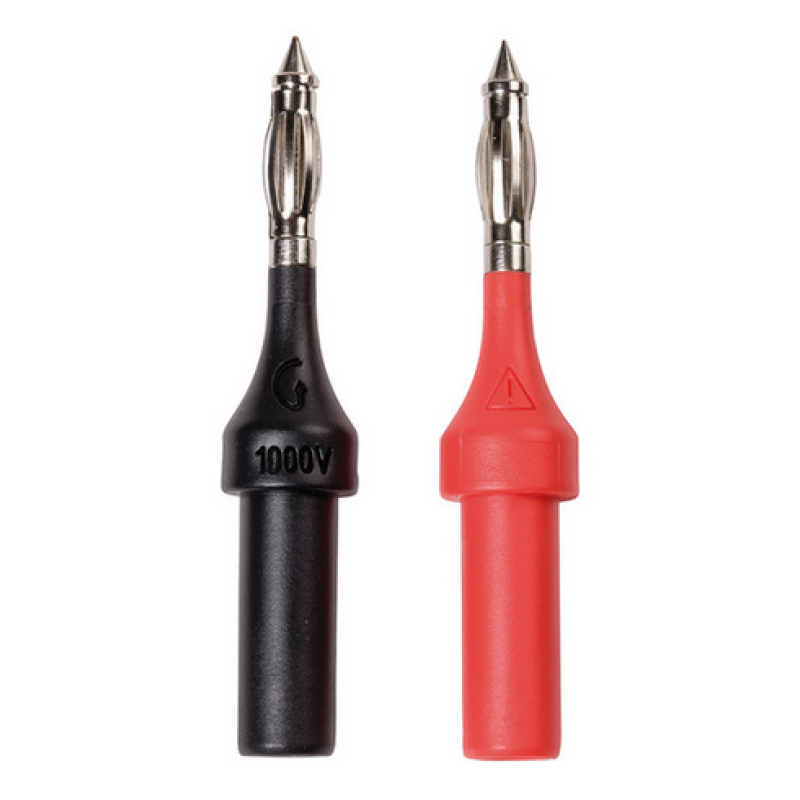 Set di 2 puntali di prova Ø 4 mm per misuratore di tensione