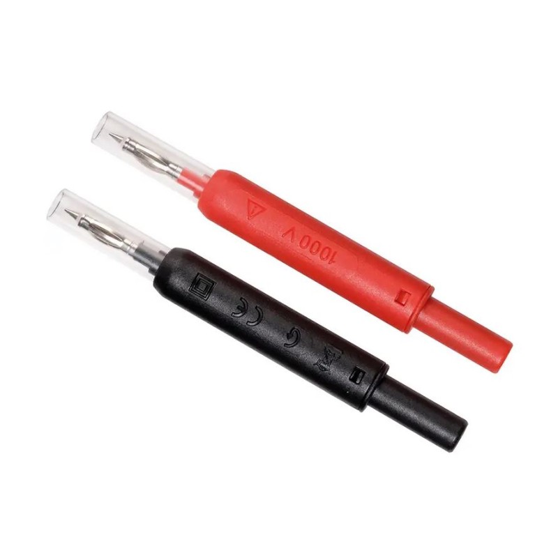 Set di 2 sonde di prova IP2X CAT IV per misuratori di tensione