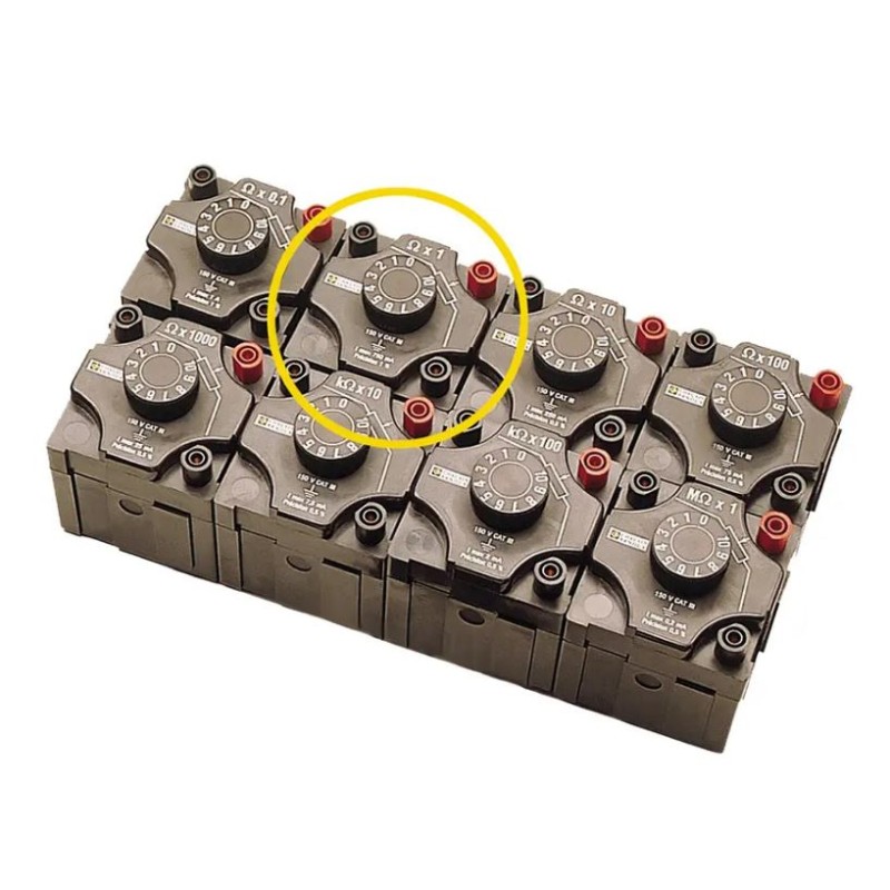 Chauvin Arnoux Cassetta resistenze da 1 a 10 ohm