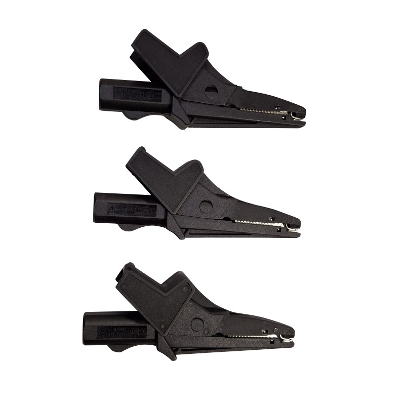 Chauvin Arnoux Set di fermagli Croco per C.A 6155