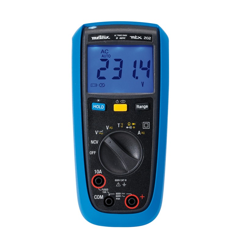 MTX202 BASIC-Multimeter 4Kpts TRMS AC