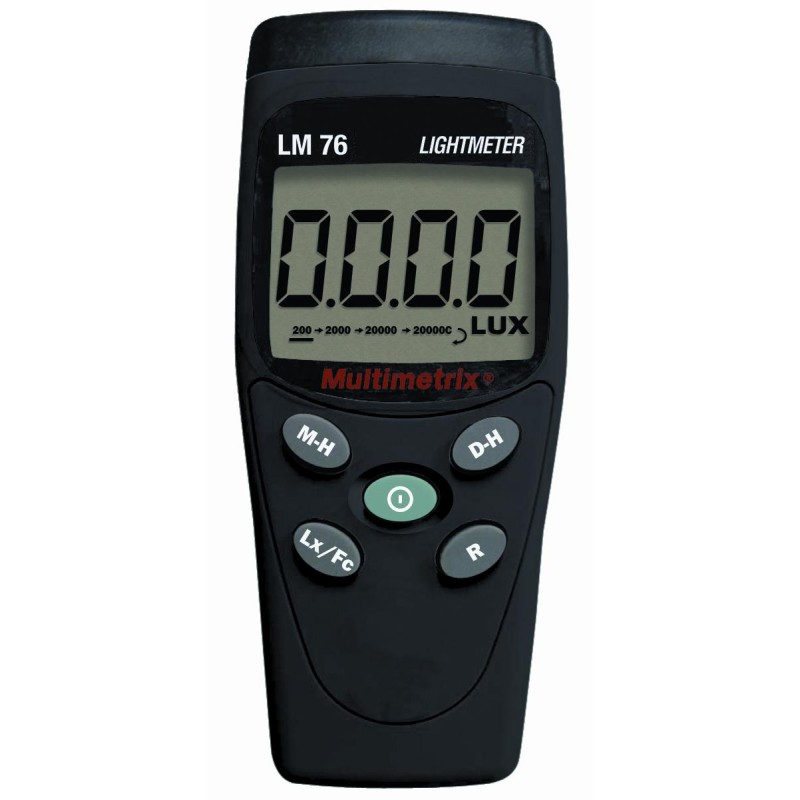 Multimetrix LM 76 Luxmetro digitale